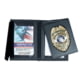 Perfect Fit Dress Leather Flip Out Badge &amp; Double ID Case - 3.25in x4.75in, 1002