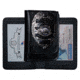 Duty Leather Double ID Case w/ Badge Flap - 2.75''x4.50''