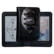 Perfect Fit Duty Leather Double ID Case w/ Badge Flap - 2.75in x4.50in, 741
