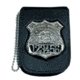Magnetic Badge &amp; ID Neck Holder w/ Chain - 2.75''x4.50''