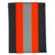 Trifold Black Matrix Firefighter Wallet w/ Single ID - 3.50''x4.50''