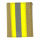 Trifold Gold Matrix Firefighter Wallet w/ Single ID - 3.50''x4.50''