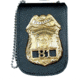 Universal Badge &amp; ID Holder w/ Chain &amp; Pocket - 2.50''x3.25''