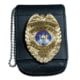 Perfect Fit Universal Badge &amp; ID Neck Holder w/ Magnetic Closure &amp; Chain - 2.50in x3.25in, 705-MH