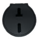 Perfect Fit PFT-715-R Universal Round Badge Clip, 715-R