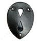 Universal Teardrop Badge Clip w/ Snap &amp; Chain