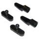 Perko Door Catches - Black Nylon - Pair, 0559DP