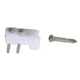 Perko Door Catches - White Nylon/Stainless - Pair 55828
