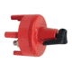 Perko Dual Battery Switch w/Mounting Ring &amp; Legs - Bulkhead Mount 69972