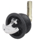 Perko Flush Mount Latch - Straight Cam Bar - 2.5" Hole - Black 55840