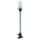 Perko Fold Down All-Round Pole Light w/ Vertical Mount, White, 1137DP0CHR