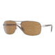 Persol PO2407S Sunglasses 104933-6216 - Matte Green/Brown Frame, Crystal Brown Lenses