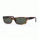 Persol PO2747S Acetate Frame Classics Sunglasses, Havana Frame, Crystal Green Lenses, 24/31-57