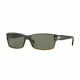 Persol PO2803S Sunglasses 101258-58 - Grey Gradient Green Frame, Polar Green Lenses