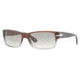 Persol PO2803S Sunglasses 908/32-5516 - Brown Red Grad. Smoke Crystal Gray Gradient