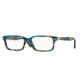 Persol PO2965VM Eyeglass Frames 973-53 - Brown Spotted Blue Frame
