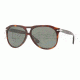 Persol PO3008S Sunglasses 24/31-5812 - Havana Frame, Crystal Green Lenses