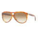 Persol PO3008S Sunglasses 96/51-5512 - Light Havana Frame, Crystal Brown Gradient Lenses