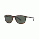 Persol PO3019S Sunglasses 24/31-52 - Havana Frame, Crystal Green Lenses