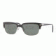 Persol PO3043S Sunglasses 95/31-5418 - Black Frame, Crystal Green Lenses