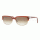 Persol PO3043S Sunglasses 957/51-5418 - Brown Frame, Crystal Brown Gradient Lenses