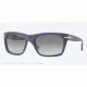Persol PO3065S Sunglasses 901371-52 - Matte Blue Frame, Gradient Grey Lenses