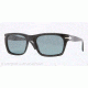 Persol PO3065S Sunglasses 90144N-52 - Black Frame, Crystal Blue Photo Polar Lenses