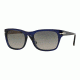 Persol PO3072S Sunglasses 181/M3-54 - Blue Frame, Polar Grey Gradient Lenses