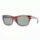 Persol PO3072S Sunglasses 24/31-54 - Havana Frame, Crystal Green Lenses