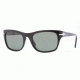 Persol PO3072S Sunglasses 95/31-54 - Black Frame, Crystal Green Lenses