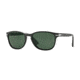 Persol PO3086S Sunglasses 900058-56 - Matte Black Frame, Polar Green Lenses