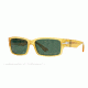 Persol PO3087S Sunglasses 204/31-58 - Miele Frame, Green Lenses