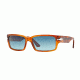 Persol PO3087S Sunglasses 96/S3-58 - Terra Di Siena Frame, Polar Blue Gradient Lenses