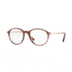 Persol PO3125V Eyeglass Frames 1054-49 - Striped Cherry Frame