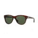 Persol PO3134S Sunglasses 24/31-51 - Havana Frame, Green Lenses
