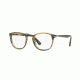 Persol PO3143V Eyeglass Frames 1049-47 - Striped Brown Grey Frame