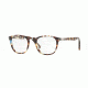 Persol PO3143V Eyeglass Frames 1058-47 - Havana Azure Brown Frame
