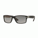 Persol PO3154S Sunglasses 104171-58 - Black Frame, Grey Gradient Dark Grey Lenses