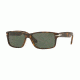 Persol PO3154S Sunglasses 105431-58 - Dark Havana Frame, Green Lenses