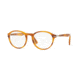 Persol PO3162V Eyeglass Frames 960-50 - Stripped Brown Frame