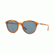 Persol PO3169S Sunglasses 105256-50 - Light Havana Frame, Azure Gradient Blue Lenses
