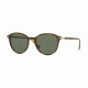 Persol PO3169S Sunglasses 105431-50 - Dark Havana Frame, Green Lenses