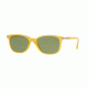 Persol PO3183S Sunglasses 10484E-52 - Matte Yellow Frame, Green Lenses