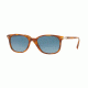 Persol PO3183S Sunglasses 1052Q8-52 - Light Havana Frame, Azure Gradient Blue Lenses