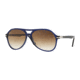 Persol PO3194S Sunglasses 107451-59 - Blue Frame, Clear Gradient Brown Lenses