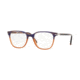 Persol PO3203V Eyeglass Frames 1066-51 - Stripped Blue Gradient Orange Frame