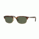Persol PO8139S Sunglasses 24/31-52 - Havana Frame, Green Lenses