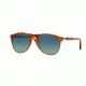 Persol PO9649S Sunglasses 1025S3-52 - Resina E Sale Frame, Gradient Blu Polar Lenses