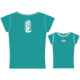 Petzl Women's EVE Cotton Logo T-Shirt,Turquoise,Large Z44 LT