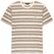 Poler Rufus Knit T-Shirt, 2XL, Cream/Blue, 212APM3501-Cream/Blue-XXL